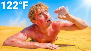 I Survived 50 Hours In The Hottest Desert On Earth! (51°C, 122°F)