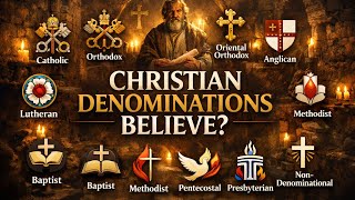 What Each Christian Denomination Believes Explained Simply