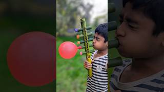 Nice colour bamboo & bamboo toy #diy #art