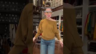 Who Says You Can’t Wear It Backwards? 🤪 | Carla Rockmore #fashiontrends #mixitup #ootd