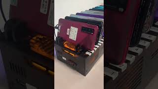 20 USB Ports Phone Farm Holder Charging HUB Setup Bot Farm Granja de bots #phonefarm #boxphonefarm