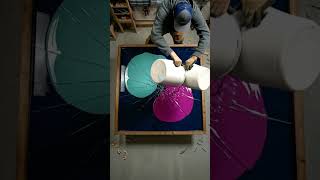 Making a Mind Blowing Galaxy Epoxy Table ✨