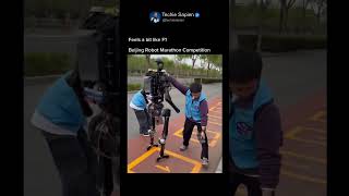 Humanoid Robots Run a Marathon in China with F1-Style Pit Stops 🤖🏁🔥