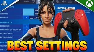 *UPDATED* BEST Controller Settings In Chapter 7 Season 2 (PS5/XBOX/PS4/PC)