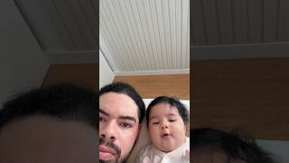 OLÍVIA REAGINDO A INTRODUÇÃO ALIMENTAR KKKK 😶