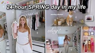 IT'S SPRING ❀ 6am productive & aesthetic day in my life, moving diaries & life reset!