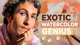 He Paints Like No One Else! And It Actually Works