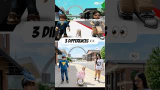 FIND 3 DIFFERENCES ROBLOX BROOKHEAVEN IN REAL LIFE 😱😱 #roblox