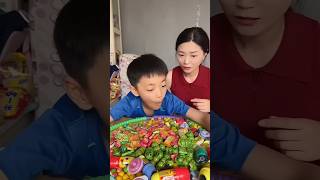 Mommy took all of Chintu's candy! 😭🍬 #shorts #funny