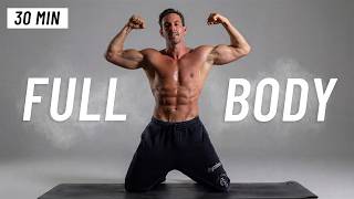 30 Min Full Body Workout at Home (No Equipment)