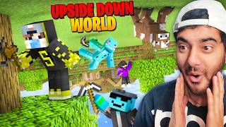 I Put My Friends in an Upsidedown Minecraft World… 😨