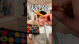 TE DIBUJO UNA NUEVA CARA #asmr #asmrsounds #comedia #relax #pov