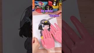 Quick tips for drawing a rainbow-colored feather 🖌️🪶🏳️‍🌈#shorts