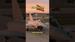 España F-35 vs Eurofighter, tensión global, cazas modernos.  #aviation  #us  #españa🇪🇸