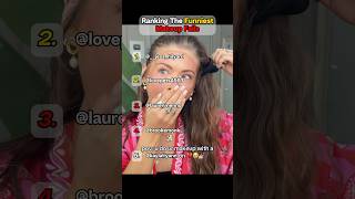 Ranking The Funniest Makeup Fails #funny #stealabrainrot #meganight #funniestmoments