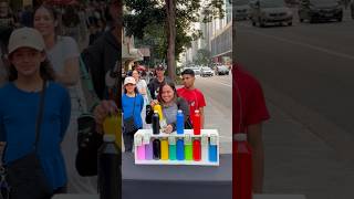 Brincadeira da garrafa acerte a cor #brincadeira #challenge