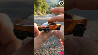 how to make cyber truck at home || Mini cyber truck model Kaise banaen #diyprojects #shorts #rccar