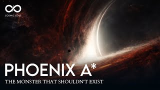 100 Billion SUNS: This Black Hole is Larger Than A Galaxy (Phoenix A*)