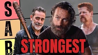 Who's the STRONGEST Walking Dead Character?