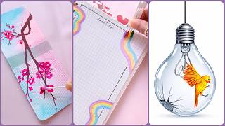 13 Easy Painting hacks & Art Ideas for beginners