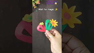 DIY Paper Hairclip 🎀 Easy & Fun Craft for Kids!😱 #shorts #youtubeshorts #kids #viral #diy #cartoon