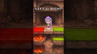 POV Left Or Right Challenge - Save Her Or She Die ? Rumi Or Lily ? #kpopdemonhunters #animation