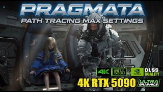 Pragmata Live Stream 4K Path Tracing Max Settings on RTX 5090 - DLSS Quality prt 5