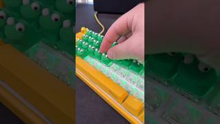 Building a Lizard Keyboard 🦎 #shorts