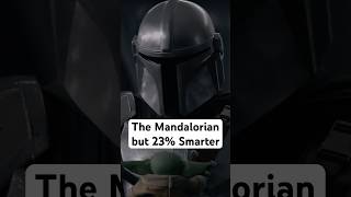 The Mandalorian but 23% Smarter #starwars #themandalorian #grogu #sketchcomedy