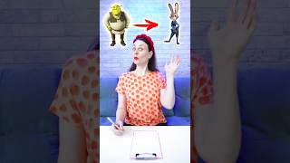 How to draw  Judy Hopps Zootopia 2 Shrek #shorts