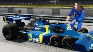 The F1 car with 6 WHEELS