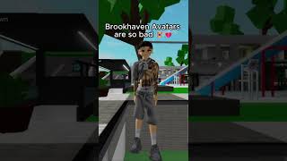 Brookhaven Avatars are so bad 😭💔 #roblox #brookhaven #robloxshorts
