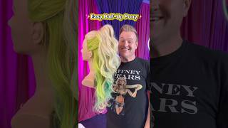 💅 EASY half up pony hairstyle #hairstyles #promhairstyles #bridalhairstyle #haircurlr