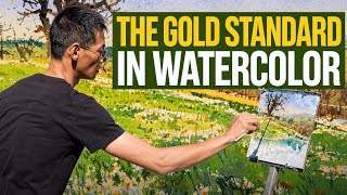 Painters Are Obsessed With This Watercolor Technique