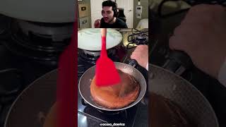 How to Flip Chocolate Pancake! 🤯 @acasadaerica