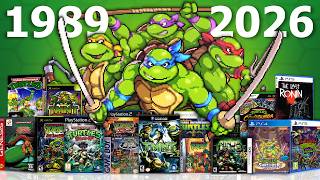 I Played Every TMNT Game Ever Made!