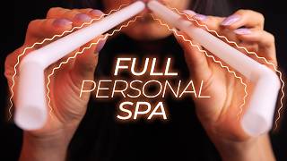 ASMR Full Relaxing Personal Spa Treatment to Help You Sleep (No Talking)