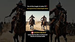 The 40 Who Fought 10 Lakhs! ⚔️🚩 | The Legend of Guru Gobind Singh's Khalsa