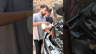 Oxygen sensor and catalytic converter clean process #automobile #automotive #mechanic #tips #car ✅👍