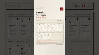 Use this 2-Week Exam Cram Study Plan for any AP course! 🤩🏆