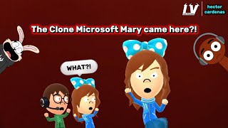 The Clone Microsoft Mary came here?! (BLOOD WARNING) - LV Weird Skits 23 (Failed)