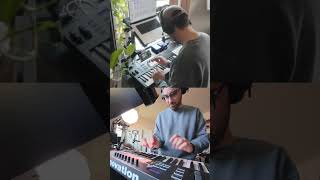 battle of the setups! 🤜🥊 ​⁠@analogcases #musicproducer #synth #electronicmusic