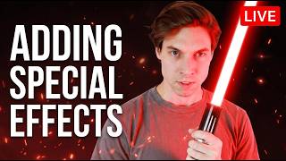 Live special effects editing: lightsaber