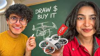 Ruchika Became My GENIE for 24 Hours (Whatever I Draw, She Buys)