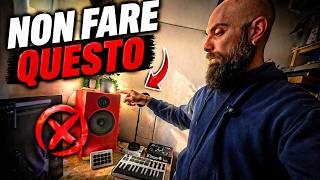 Hai comprato degli STUDIO MONITOR… ma i tuoi MIX fanno SCHIFO