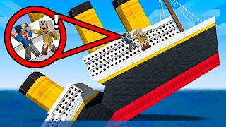 Piégé à l'Intérieur du TITANIC dans Minecraft !