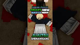 JJS Crazy Naoya Nerf (Jujutsu Shenanigans) #jujutsushenanigans #jjs #roblox