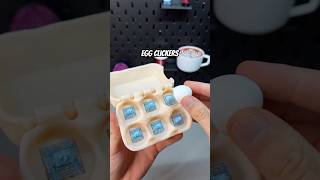 3D Printed Egg Carton Keyboard Fidget - 6 Clicky Eggs #3dprinting #howto