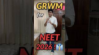 *GRWM* for NEET 2026 exam!?📝👞 #neet #neet2026 #mbbs #grwm #trending #mbbs #getreadywithme