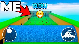 Escape Tsunami But I Can BECOME The Waves!